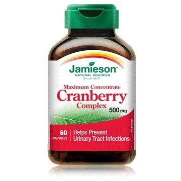 Cranberry Juice 500 mg-60 Capsules Brand: Jamieson Laboratories