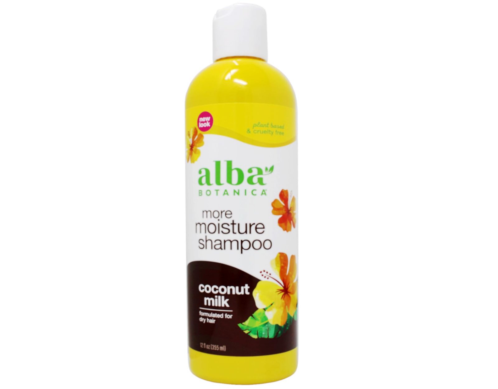 Alba Botanica Natural Hawaiian Shampoo Drink It Up Coconut Milk, 12 oz