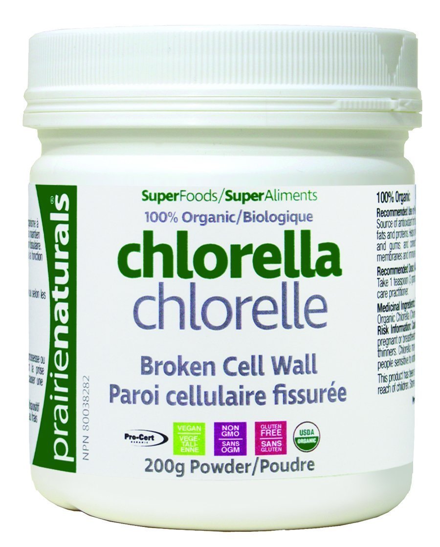Prairie Naturals Organic Chlorella Broken Cell Wall