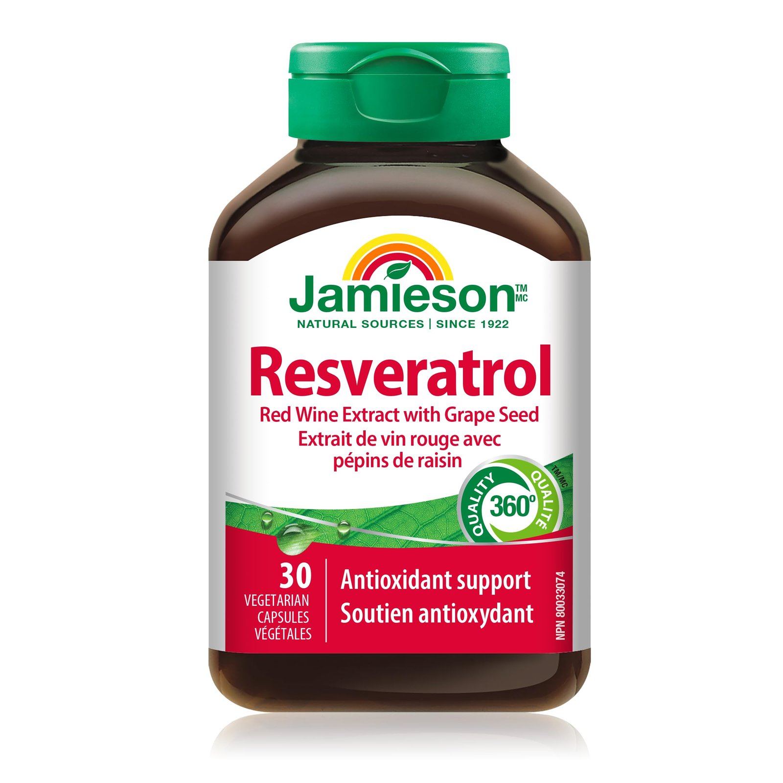 Jamieson Resveratrol 30 Capsules