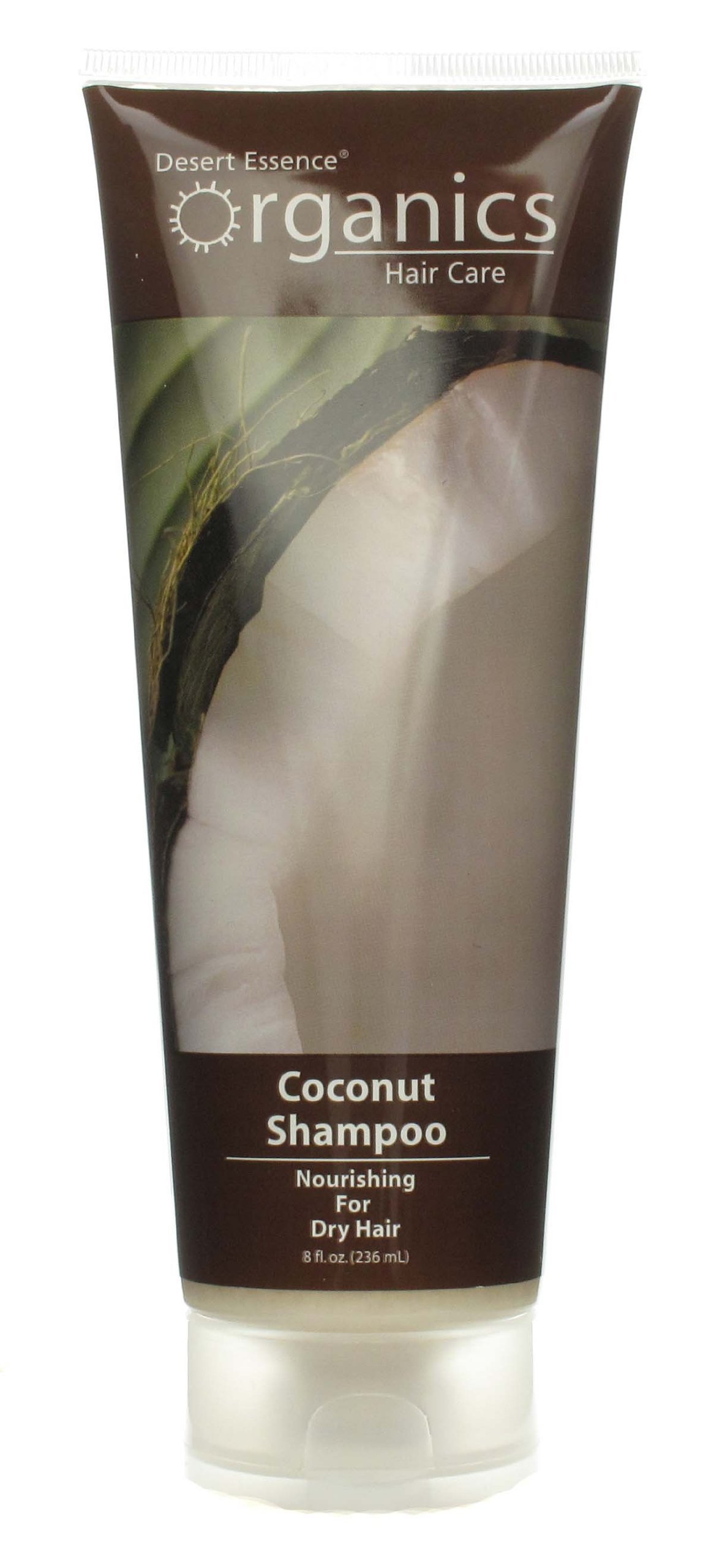 Desert Essence: Organics Hair Care Shampoo, Coconut 8 oz