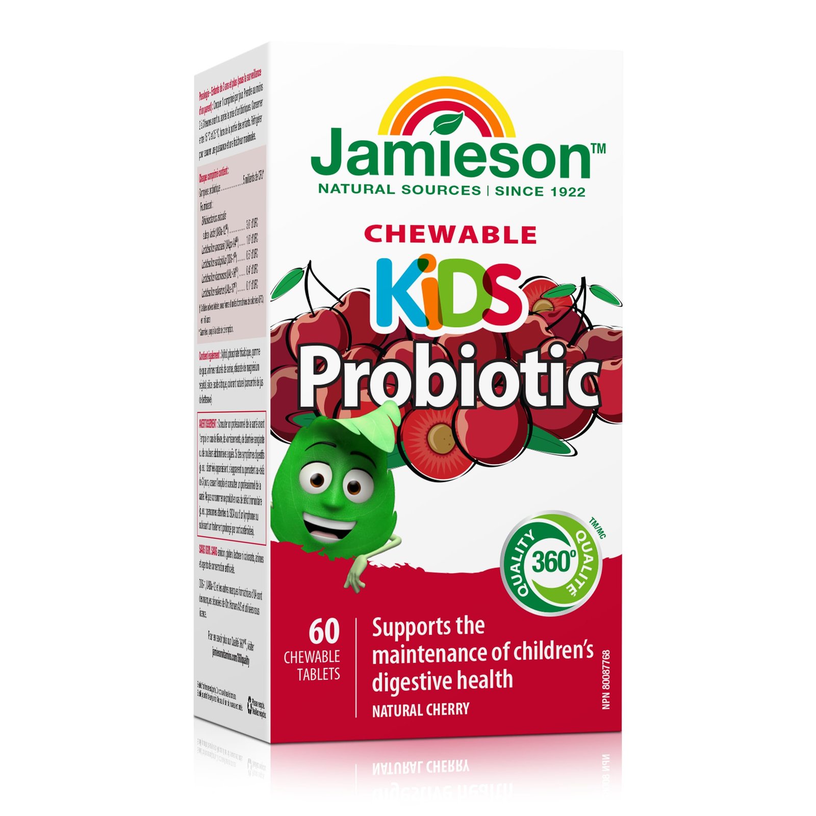 Jamieson Probiotic Chewable for Kids, 60 chewable tabs