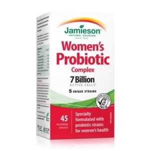 Jamieson Women’s Probiotic Complex 7 Billion, 45 Veg caps